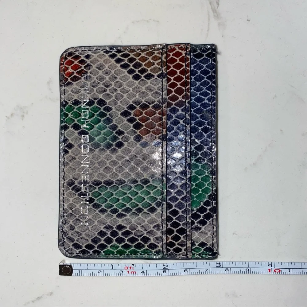 French Connection Leather Card Holder